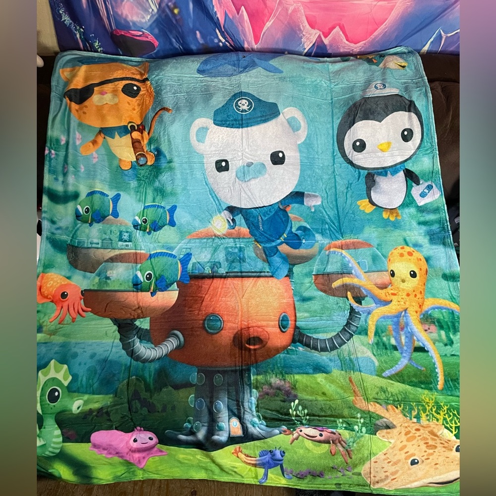 The Octonauts Super Soft Oversized Throw Blanket